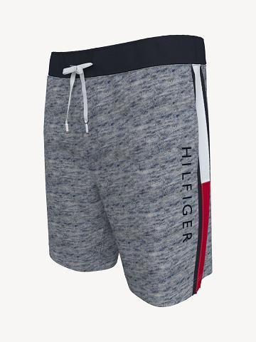 Férfi Tommy Hilfiger Essential hilfiger sweatshort Rövidnadrág Szürke | HU 988DFM